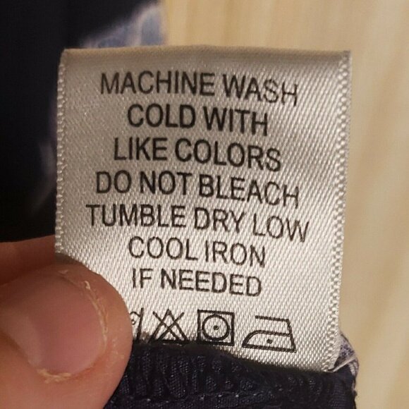 Live 4 Truth Plus Elephant Blouse Blue 2X - Picture 9 of 9